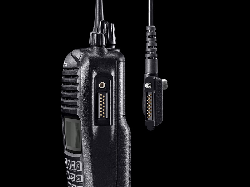 Cổng kết nối 14 chân của bộ đàm Icom  cầm tay IC-F3261DT, IC-F4261DT