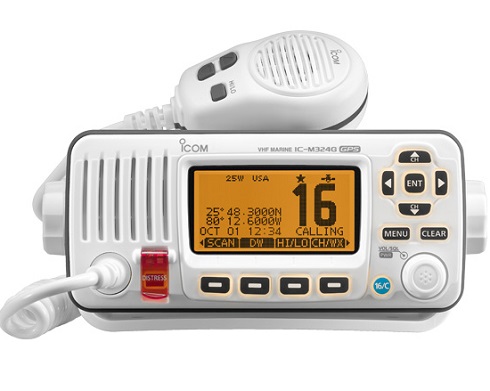 Bộ đàm VHF hàng hải IC-M323 ( Bản màu trắng)