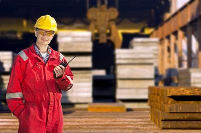 Bộ đàm sử dụng cho nhà máy và kho bãi