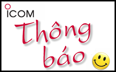 Thông báo triển khai nhãn dán ba chiều Icom mới